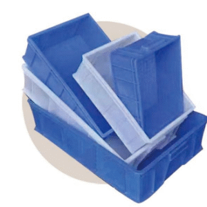 Plastic storage and organization box